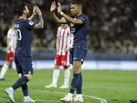 "Bàn thắng phi thường của Messi - Mbappe"