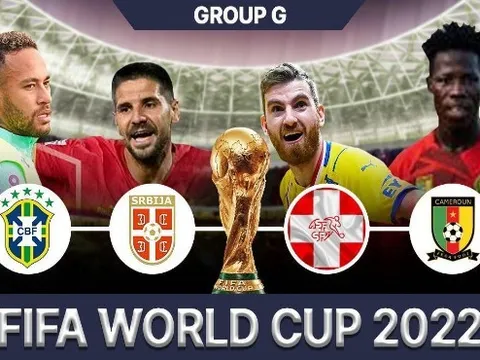 Bảng G World Cup 2022: Brazil 'out trình'; Đua song mã