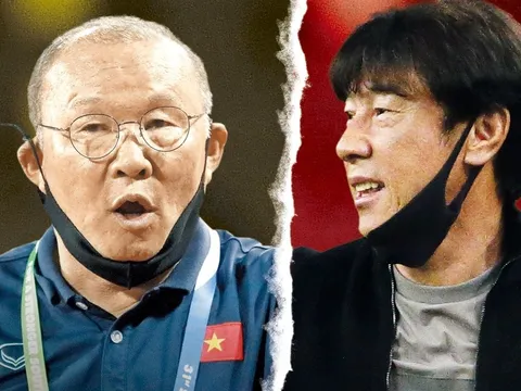 Báo Hàn nói về màn tâm lý chiến của HLV Park và Shin Tae-yong