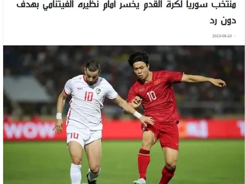 Báo Tây Á chỉ trích HLV Hector Cuper và tuyển Syria