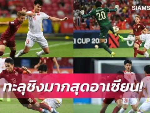 Báo Thái: "Vượt qua Việt Nam, Voi chiến thiết lập kỷ lục mới tại AFF Cup"