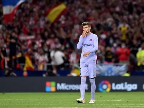 Barca hòa thất vọng, Pique đặt ra mục tiêu ngắn hạn