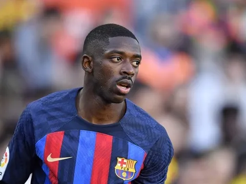 Barca nhận tin choáng vàng, Dembele lỡ trận Man Utd