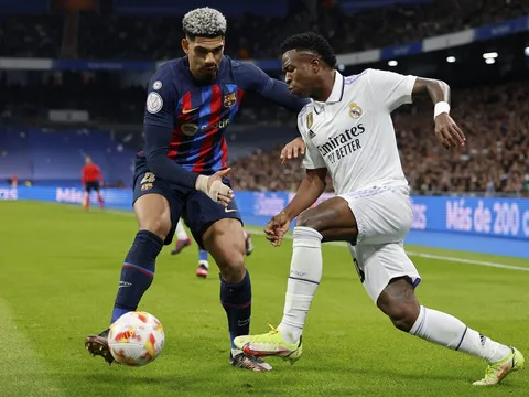 Barca vs Real Madrid: Vinicius đối đầu núi lửa Camp Nou