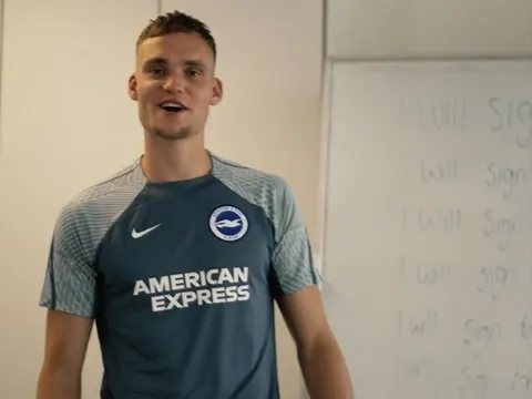 CHÍNH THỨC! Brighton đón tân binh chất lượng