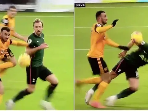 Bật cười trước pha ăn vạ đậm chất Chí Phèo của Harry Kane