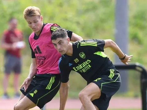 Bất ngờ Havertz; Arsenal tập buổi đầu ở chuyến du đấu hè