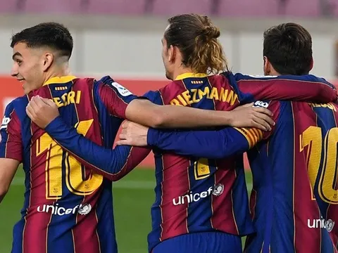 'Báu vật' hỗ trợ cho Messi, Barcelona sẵn sàng 'toàn diệt' Valladolid?