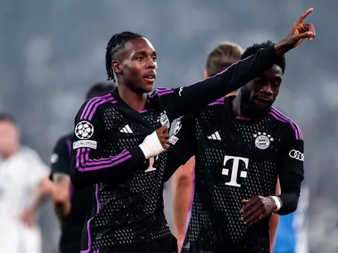 Bayern có ngôi đầu, Thuram giúp Inter hạ Benfica
