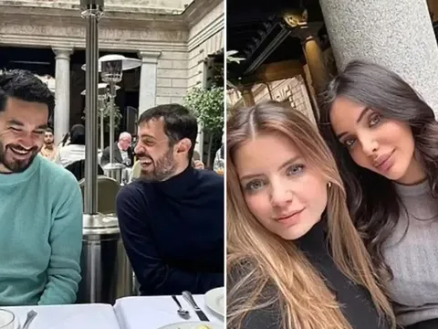 Bernardo Silva và Ilkay Gundogan hẹn hò đôi ở Milan