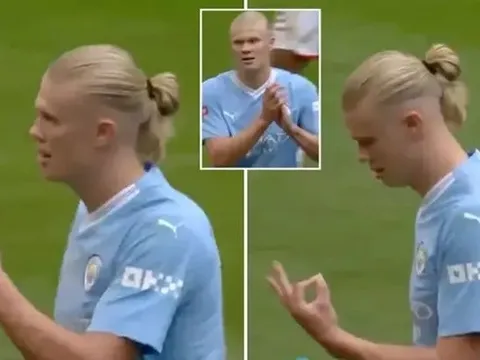 Bị CĐV Arsenal la ó, Haaland phản ứng đẳng cấp