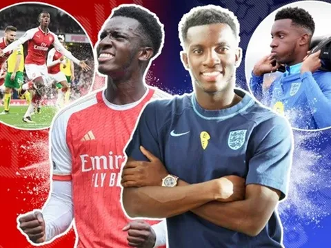 Bị Chelsea thải loại cho đến lên tuyển Anh, Nketiah tạo nên cuộc trỗi dậy khó tin