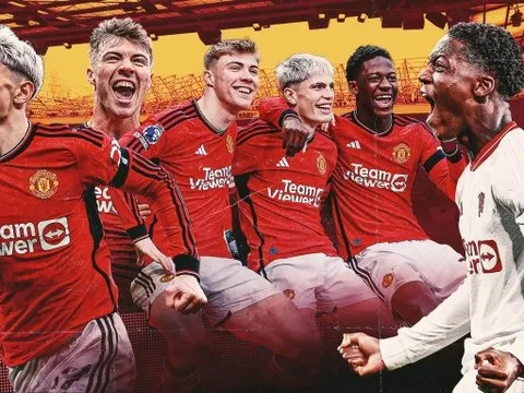 Bộ ba sao trẻ là tương lai đầy hứa hẹn của Man United