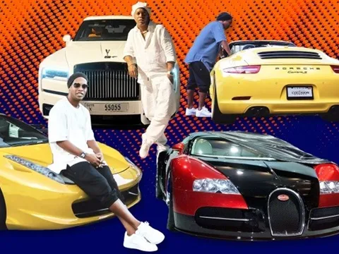 Bộ sưu tập xe giá trị của Ronaldinho