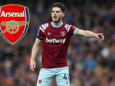 Bom tấn Declan Rice rất gần với Arsenal