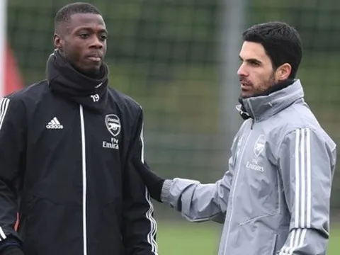 Nicolas Pepe làm rõ sự hiểu lầm về Arteta