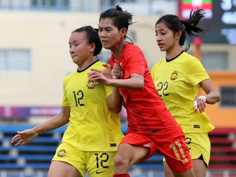 Bóng đá nữ Myanmar giành vé vào bán kết sau trận thắng đậm