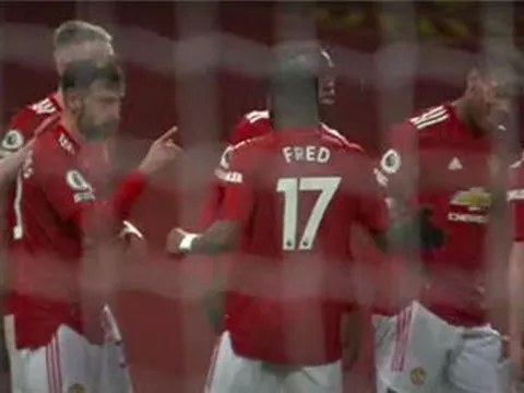 Bruno Fernandes quá dữ dội, chỉnh đốn đồng đội dù M.U đang thắng đậm