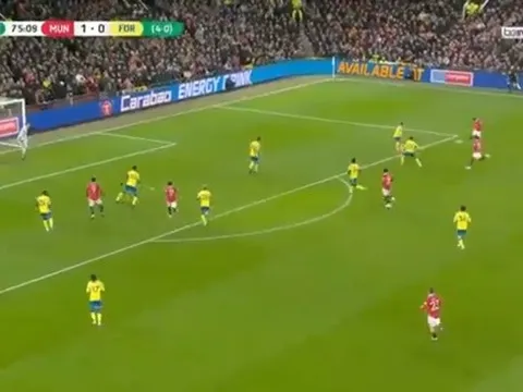 Choáng với pha xử lý điên rồ của Bruno Fernandes