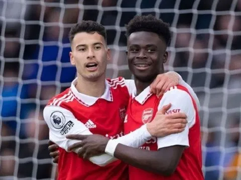 Gabriel Martinelli thừa nhận thần tượng huyền thoại M.U