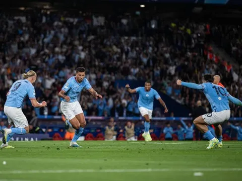 Thống trị châu Âu, Man City giành Cú ăn ba lịch sử
