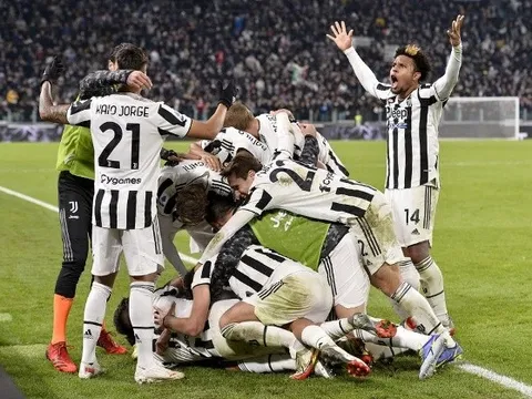 Bước ngoặt thẻ đỏ, bàn thắng phút bù giờ giúp Juventus đánh bại Fiorentina