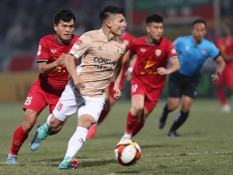 Quang Hải cứu CAHN thoát thua; Bình Dương gục ngã trước TP.HCM