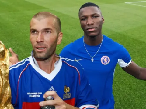 Caicedo được so sánh với Zidane