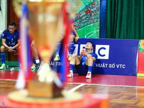 Cảm xúc trái ngược ở chung kết futsal Cúp Quốc gia
