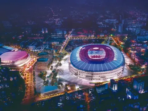 Camp Nou chuẩn bị trở lại với diện mạo hoành tráng