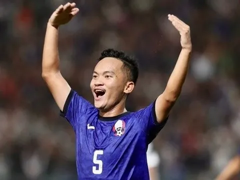 Campuchia chiếm ngôi đầu của Indonesia sau trận thắng đậm