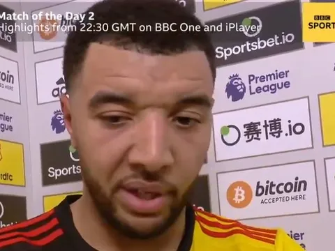 Xé lưới Man Utd, thủ quân Watford tuyên bố: "Thường thôi"