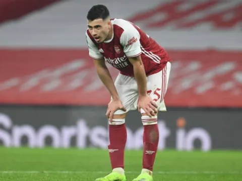Gabriel Martinelli cập nhật tình hình chấn thương trên Instagram