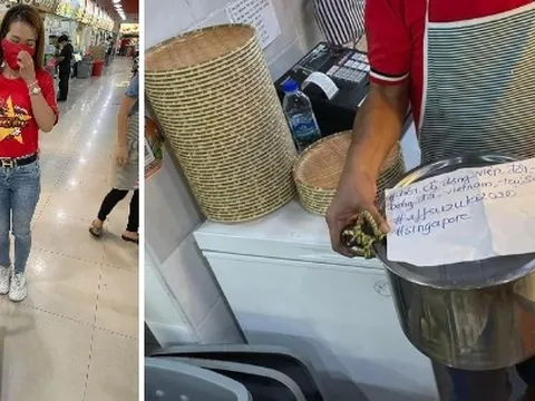 Tuyển Việt Nam được tiếp tế đồ ăn tại Singapore