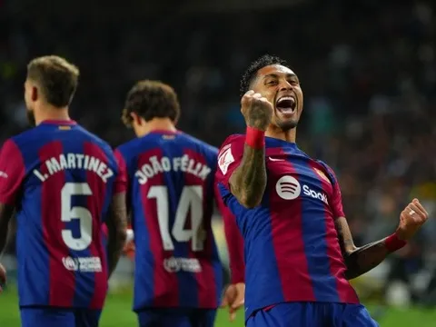 Chấm điểm Barca 1-0 Las Palmas: Raphinha xuất sắc nhất