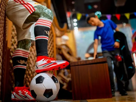 Chân giả của Ronaldo gây sốt tại Dubai