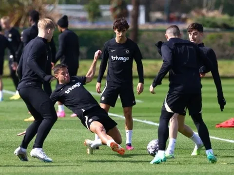 Chelsea tập luyện chuẩn bị cho trận đấu lớn nhất mùa giải
