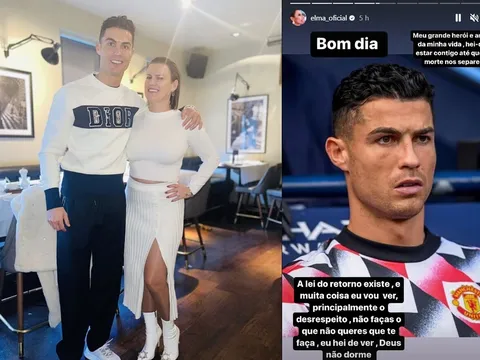 Chị gái Ronaldo dằn mặt Ten Hag và Man Utd