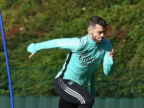 CHÍNH THỨC: Jack Wilshere trở lại tập luyện với Arsenal
