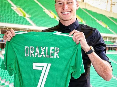 CHÍNH THỨC! Julian Draxler có bến đỗ mới