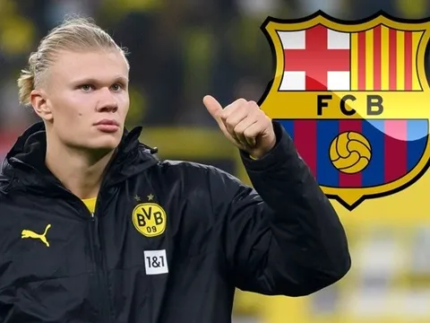Chủ tịch La Liga nói rõ cơ hội chiêu mộ Haaland của Barca