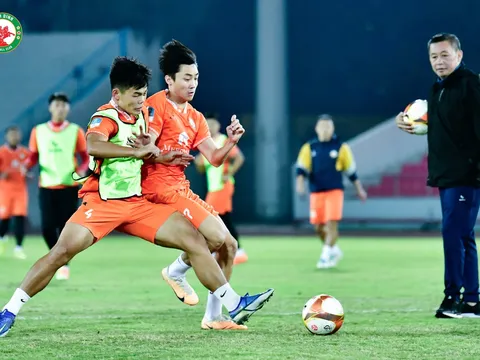 Chuẩn bị cho V-League, HLV nêu rõ yêu cầu
