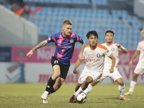 CLB Sài Gòn chưa thể thoát khỏi vị trí bét bảng