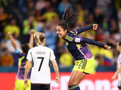 World Cup nữ 2023: "Ngựa ô" Colombia thắng tuyển tốp 2 thế giới