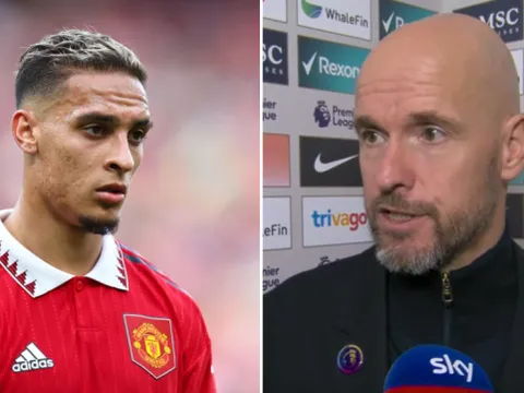 Vì sao Ten Hag loại Antony khỏi trận M.U - West Ham?