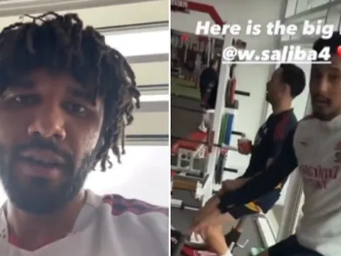 Elneny cập nhật tình hình William Saliba