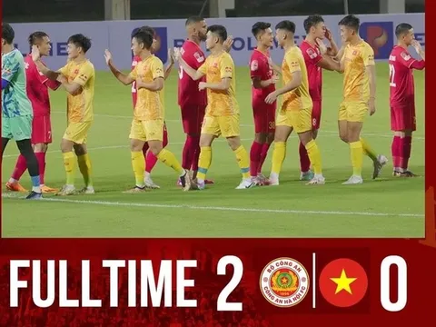 Công An Hà Nội thắng U23 Việt Nam 2-0