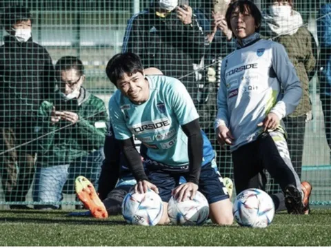 Công Phượng tập buổi đầu ở CLB Yokohama