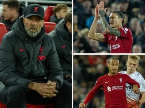 Klopp nói lý do rút Nunez, Thiago ra nghỉ sớm