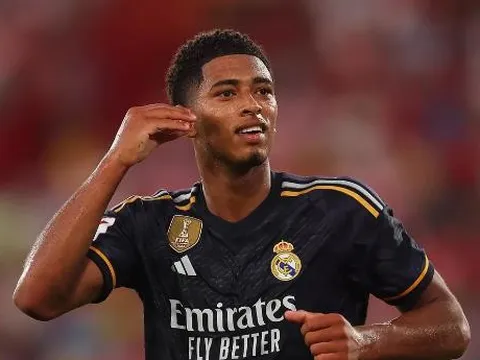 Cú đúp của Bellingham giúp Real ngược dòng hạ Almeria